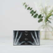 Radiologue - carte de visite (Debout devant)