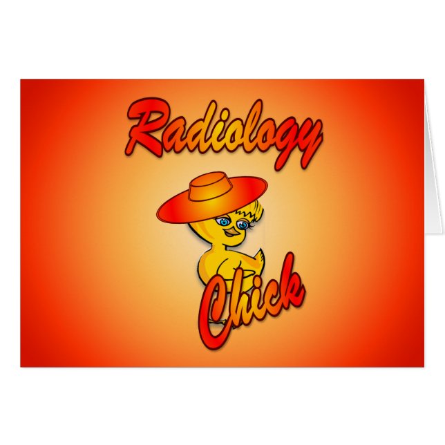 Radiology chick #5 (Voorkant Horizontaal)