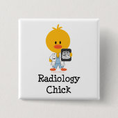 Radiology Chick Button (Voorkant)