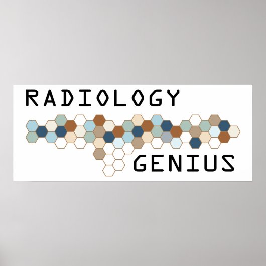 Radiology Genius Poster (Voorkant)