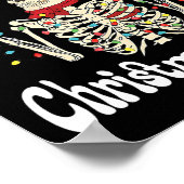 Radiology Radiating Christmas Cheer X-ray Rad Tech Poster (Hoek)