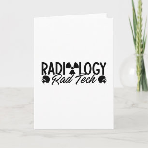 Radiology Tech Rad Medicine Xray Technologist Kaart