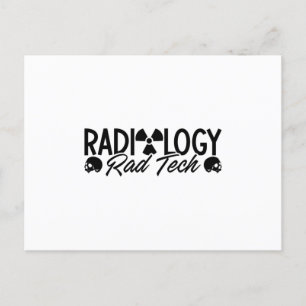 Radiology Tech Rad Medicine Xray Technoloog Briefkaart