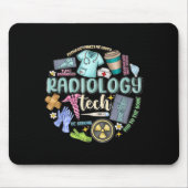 Radiology Technician Christmas Rad Tech X-ray Tech Muismat (Voorkant)