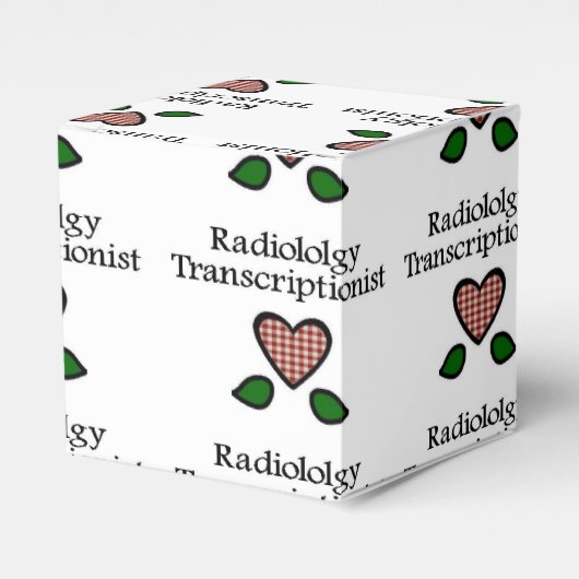 Radiology Transcriptionist RGH Bedankdoosjes (Voorkant Zijde)