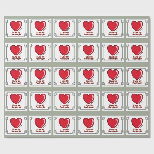 Radioloog Cadeaupapier (Vlak)