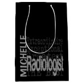Radioloog Extraordinaire CUSTOM Medium Cadeauzakje (Voorkant)