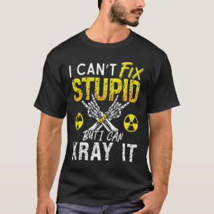 Radioloog Ik kan stomme röntgenfoto's van radiolog T-shirt