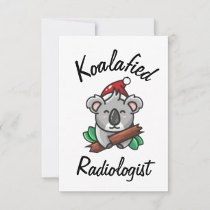 Radioloog kaart met koala