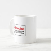 Radioloog Koffiemok (Voorkant links)