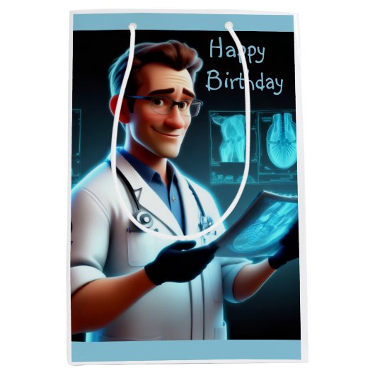 Radioloog Medium Cadeauzakje (Voorkant)