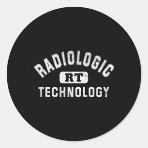 Radioloog RT RAD Tech Ronde Sticker