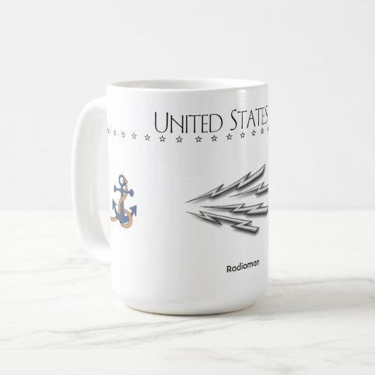 RADIOMAN-MOK KOFFIEMOK (Voorkant links)