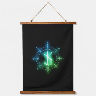 Radionic Rune Art: Vril versterker. Hangend Wandkleed