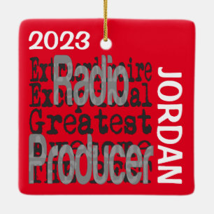 Radioproducent Buitengewone CUSTOM Keramisch Ornament