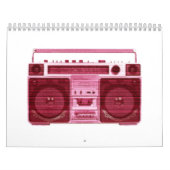 radiorecalkalender retro kalender (Hoes)