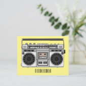 Radioregeling cartoon briefkaart (Staand voorkant)