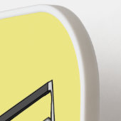 Radioregeling cartoon pickleball paddle (Links Detail)