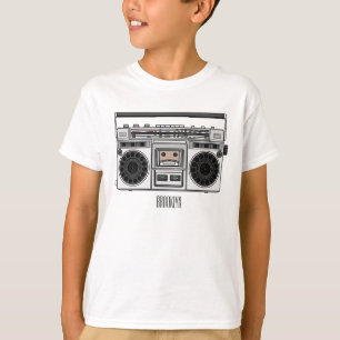 Radioregeling cartoon t-shirt