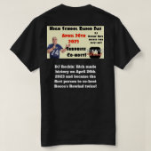 Radiorendag shirt voor middelbare scholen (Design achterkant)