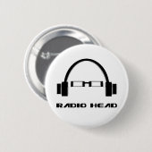 Radioroephoofd Ronde Button 5,7 Cm (Voorkant /achterkant)