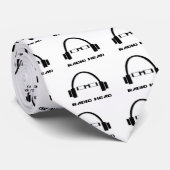 Radioroephoofd Stropdas (Opgerold)