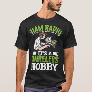 RadiorRadio Exploitant radiozender Amateur Radiosi T-shirt