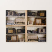 RADIOS RETRO vintage JIGSAW PUZZLE (Horizontal)