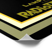 radiotechniek en Poster 13 x 19 (Hoek)