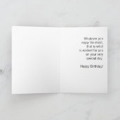 Radis Cat and Gard / Carte de voeux d'anniversaire (Intérieur)