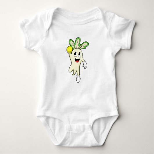 Radish at Handball player with Handball Romper (Voorkant)