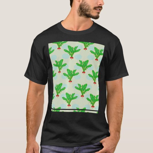Radish pattern t-shirt (Voorkant)