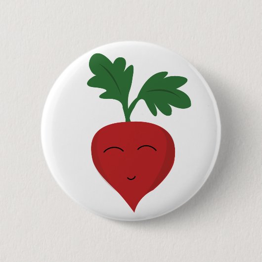 Radish Ronde Button 5,7 Cm (Voorkant)