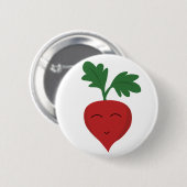 Radish Ronde Button 5,7 Cm (Voorkant /achterkant)