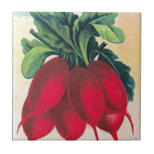 Radish Seed Packet Tegeltje