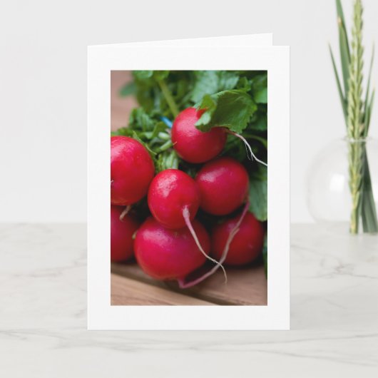 Radishes Card Kaart (Voorkant)