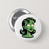 Radium Girl Ronde Button 5,7 Cm (Voorkant /achterkant)