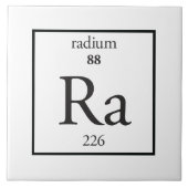 Radium Tegeltje (Voorkant)
