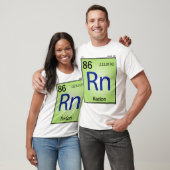 Radon (Rn) Element T-Shirt - Alleen voor (Unisex)