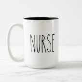RAE DUNN Infirmière inspiré café Mug (Gauche)