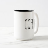 RAE DUNN Inspiré Café Mug (Devant droit)