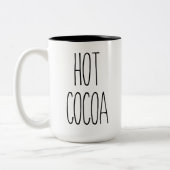 RAE DUNN Inspiré Coffee Coffee Mug de cacao chaud (Gauche)