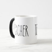 RAE DUNN Inspiré de l'enseignant Café Mug (Devant gauche)
