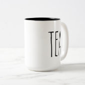 RAE DUNN Inspiré Thé Mug (Devant droit)