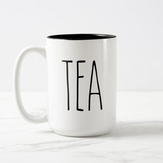 RAE DUNN Inspiré Thé Mug (Gauche)