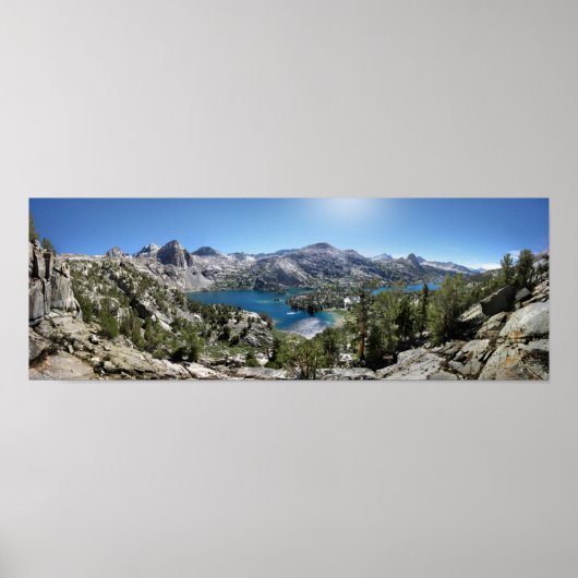 Rae Lakes - John Muir Trail - Kings Canyon Poster (Voorkant)
