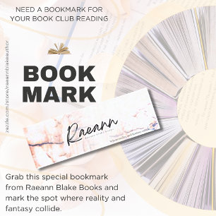 Raeann Blake Boeken Mini-Bladwijzer Mini Visitekaartje