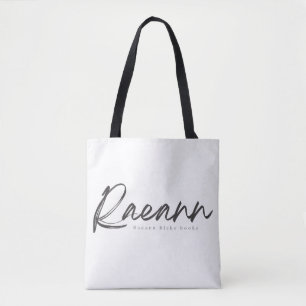 Raeann Blake Books Canvas tas