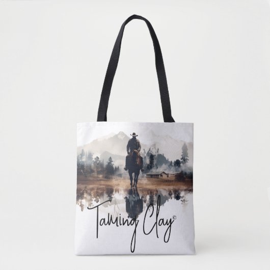 Raeann Blake's 'Taming Clay' Canvas tas (Voorkant)