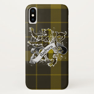 Raeburn Tartan Lion iPhone X Hoesje